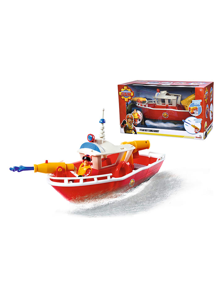 Feuerwehrmann Sam Łódź strażacka "Titan" - 3+ rozmiar: onesize