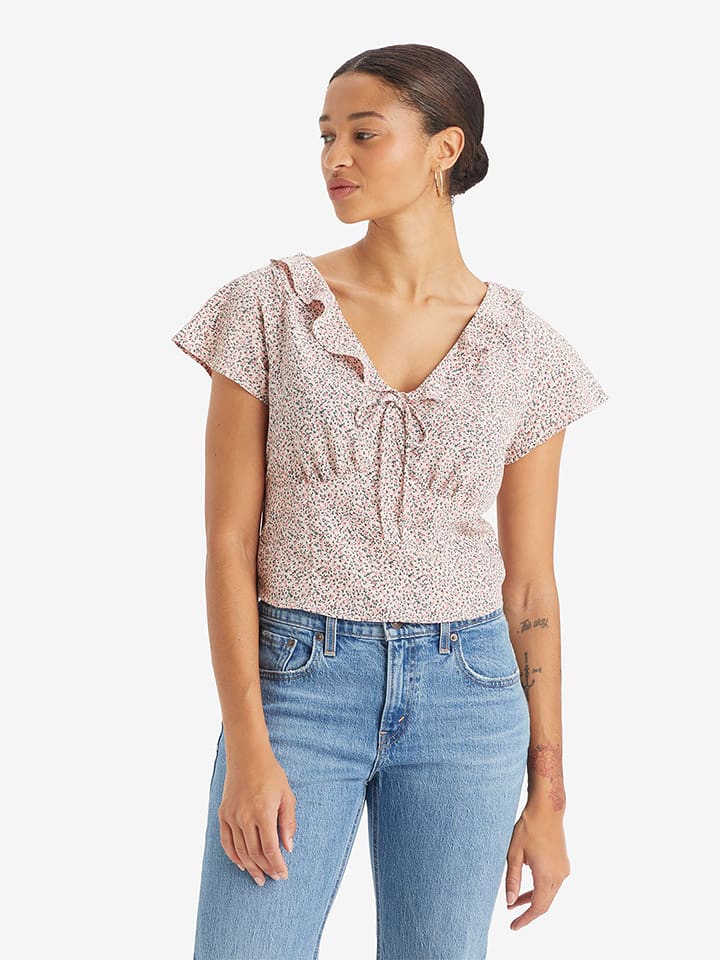 Levi's Bluzka w kolorze jasnoróżowym rozmiar: S
