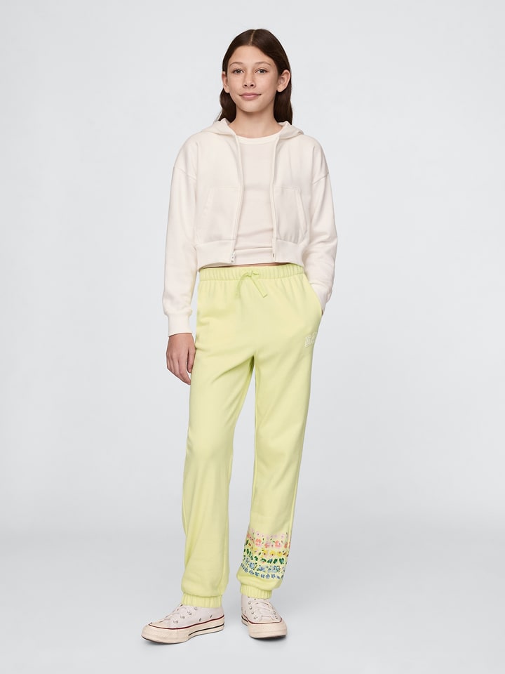 GAP Spodnie dresowe w kolorze żółtym rozmiar: 110