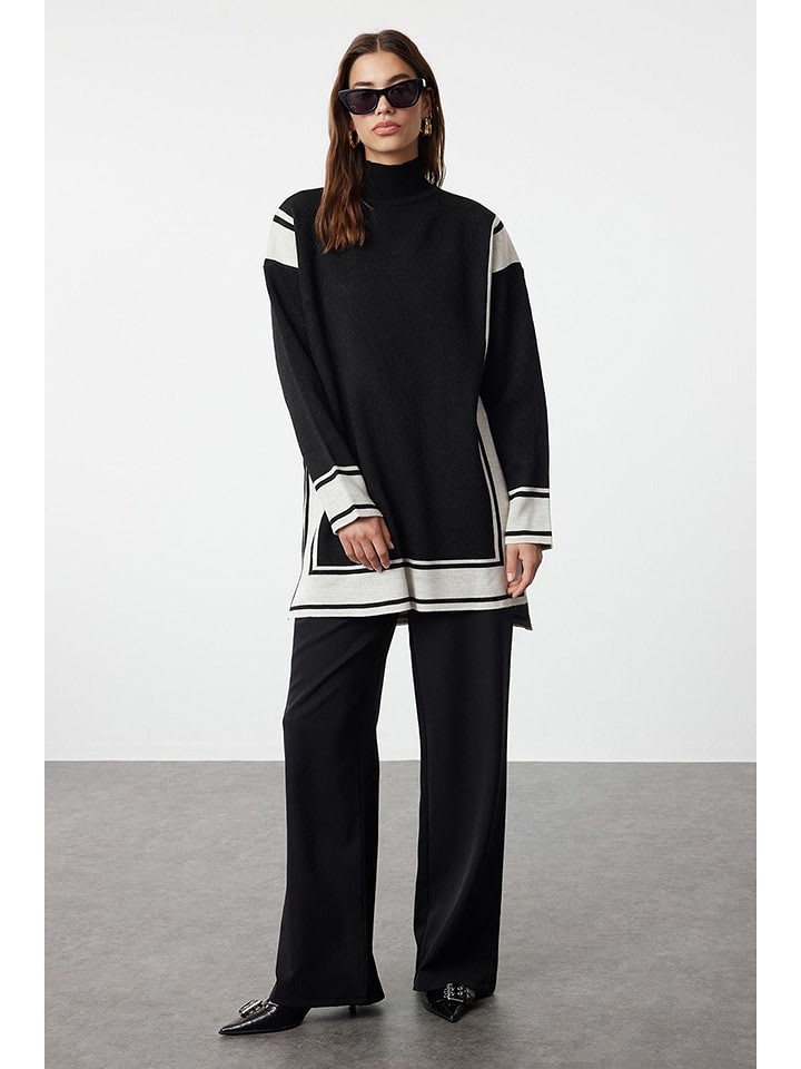 trendyol 2-częściowy zestaw w kolorze czarno-szarym rozmiar: L