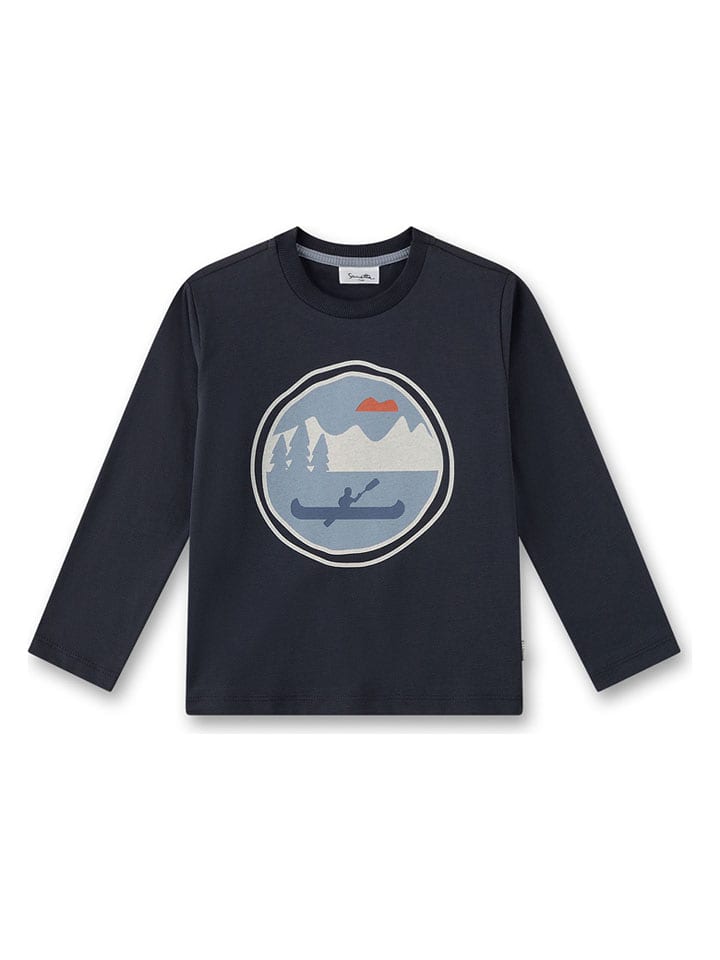 Sanetta Kidswear Koszulka w kolorze granatowym rozmiar: 98