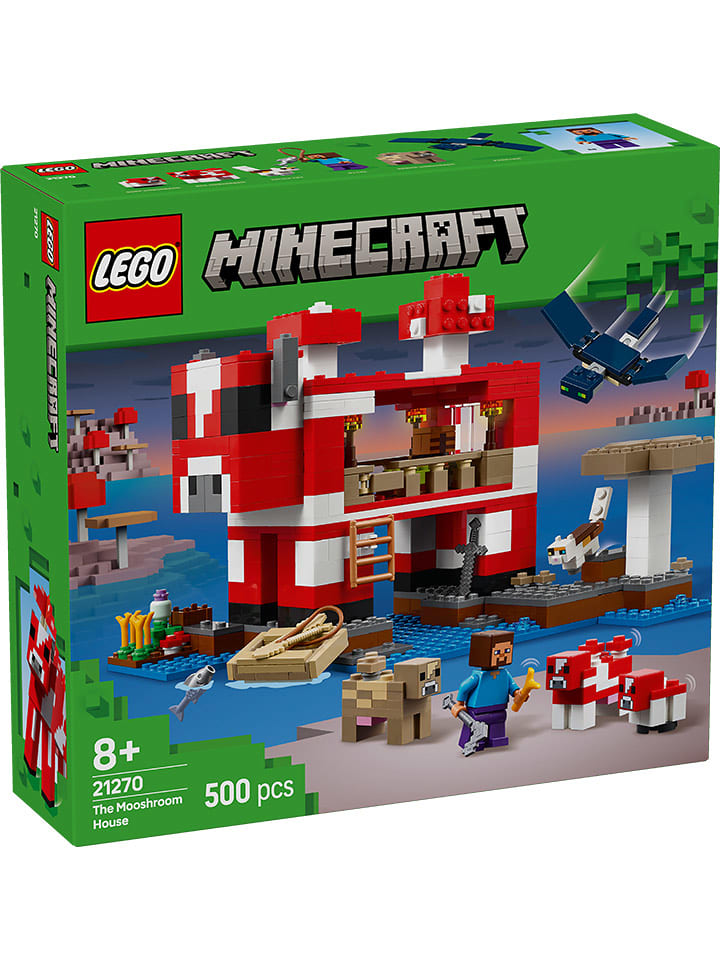 LEGO LEGO® Minecraft: The Mushroom Cow House - 8+ rozmiar: onesize