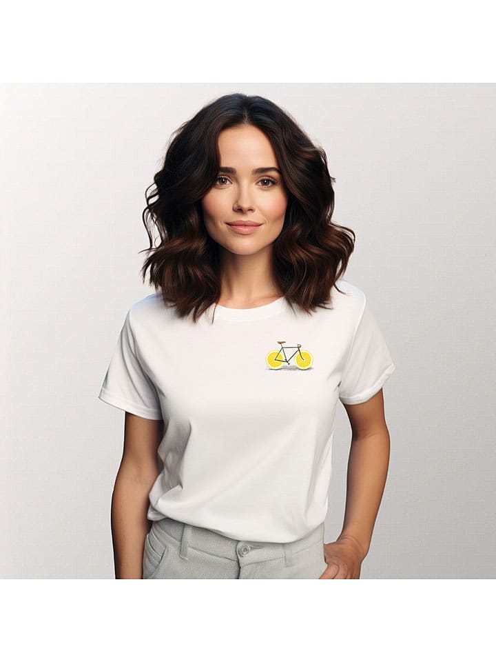 WOOOP Koszulka "Zest" w kolorze białym rozmiar: XL