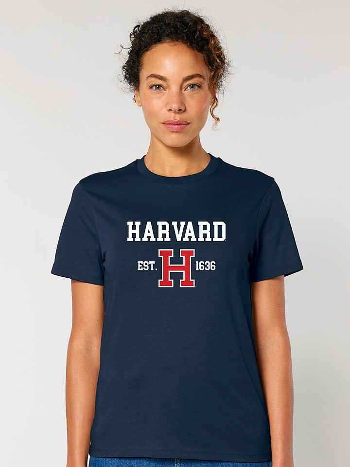 American Universities Koszulka "Harvard EST 1636" w kolorze granatowym rozmiar: L