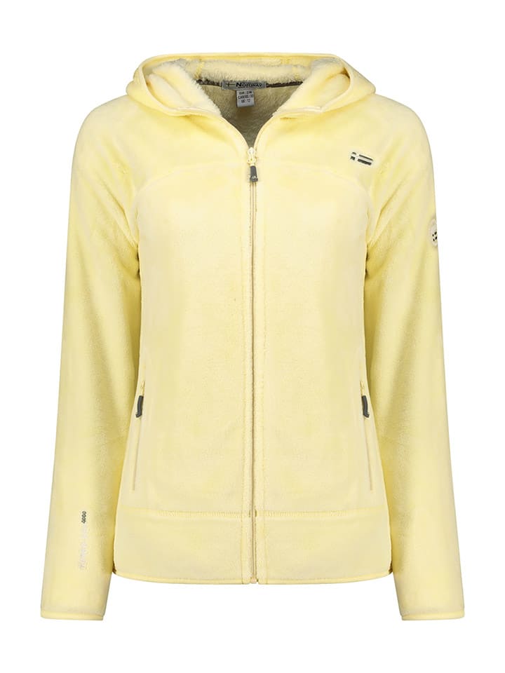 Geographical Norway Kurtka polarowa "Upalood" w kolorze żółtym rozmiar: S