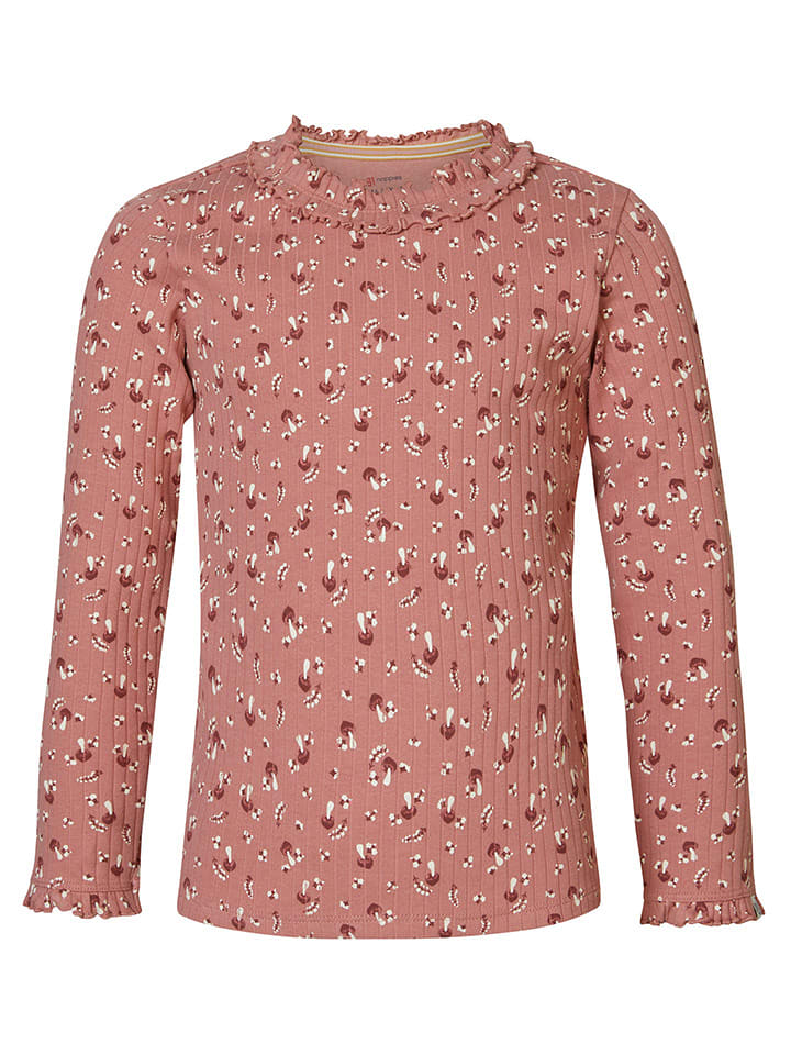 Noppies Koszulka "Jidong" w kolorze szaroróżowym rozmiar: 116