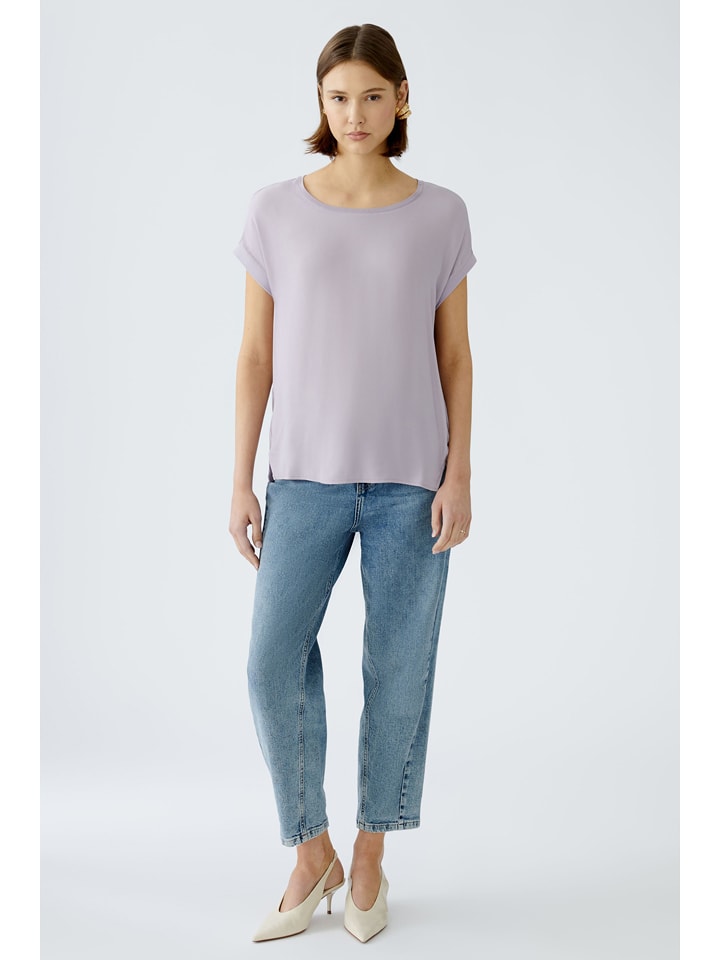 Oui Koszulka w kolorze fioletowym rozmiar: 38
