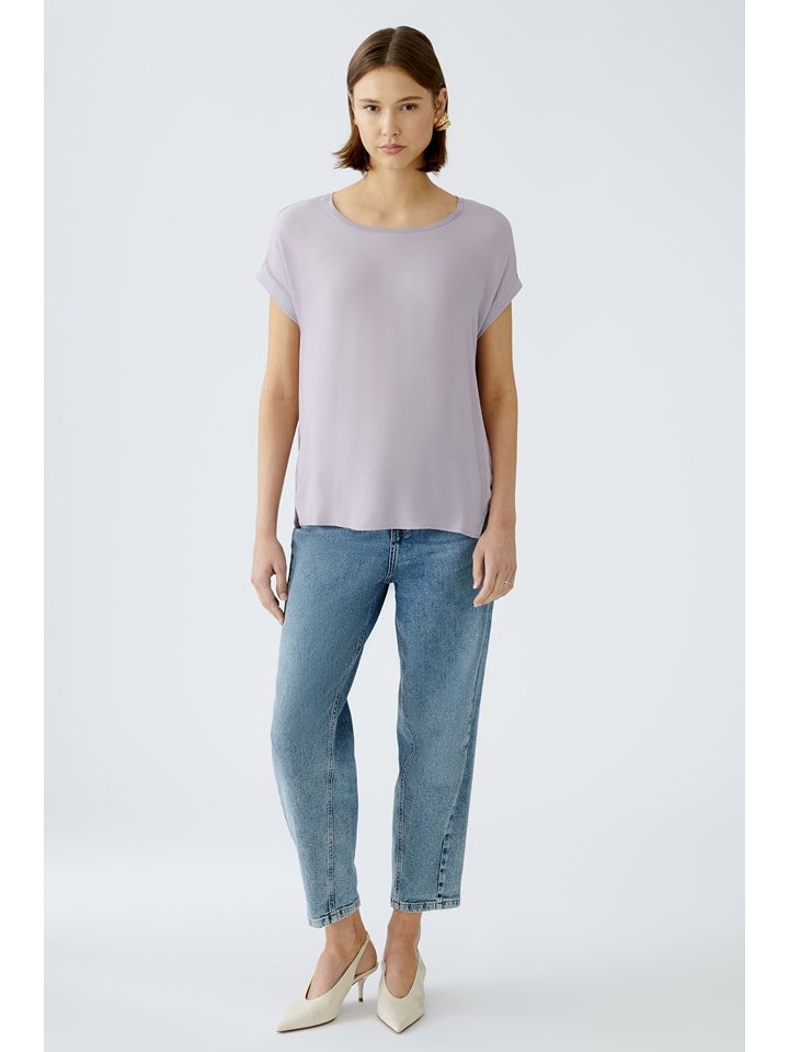 Oui Koszulka w kolorze fioletowym rozmiar: 38