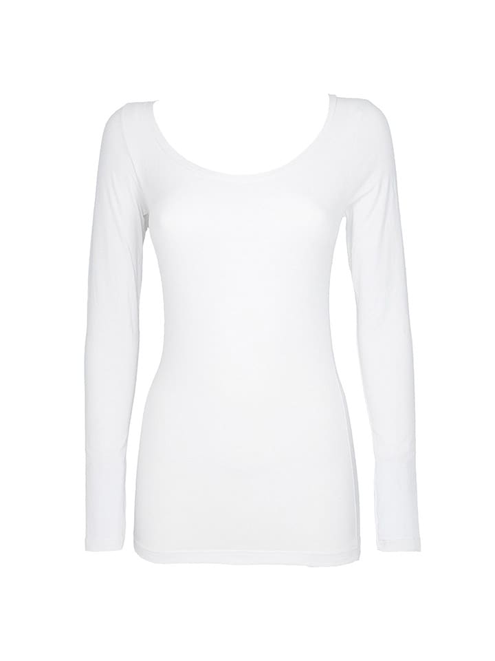 COTONELLA Koszulka w kolorze białym rozmiar: L