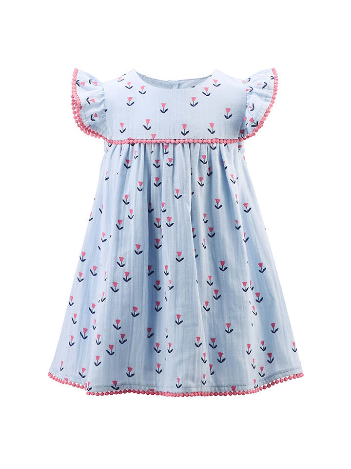 happy girls by Eisend Sukienka w kolorze błękitnym rozmiar: 128