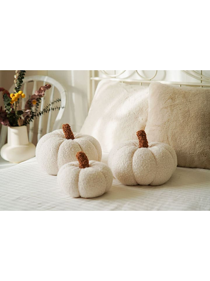 Elizabed Poduszka w kolorze kremowym - Ø 18 cm rozmiar: onesize