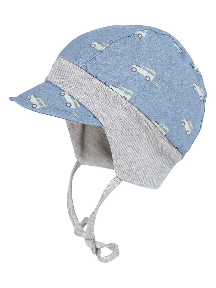 MaxiMo Czapka w kolorze błękitno-szarym rozmiar: 43 cm