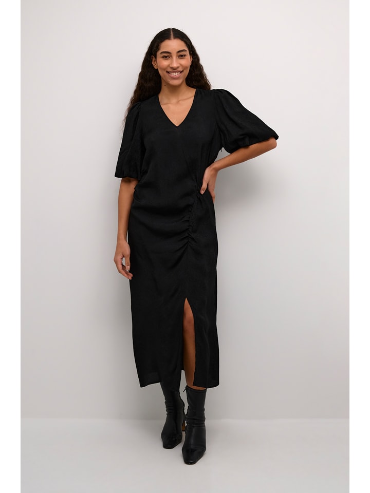 Kaffe Sukienka "Lui" w kolorze czarnym rozmiar: XL