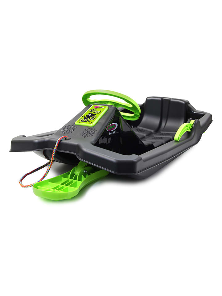 Jamara Sanki ślizgowe "Snow Play Black Devil" w kolorze czarnym - 3+ rozmiar: onesize