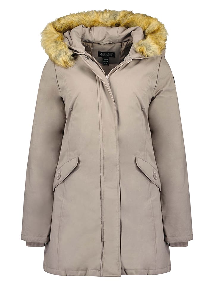Canadian Peak Parka "Dinastipeak" w kolorze beżowym rozmiar: XL