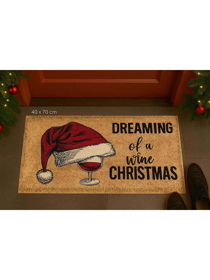 Mioli Wycieraczka w kolorze beżowym rozmiar: 40x70 cm