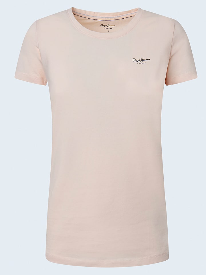 Pepe Jeans FOOTWEAR Koszulka w kolorze jasnoróżowym rozmiar: M