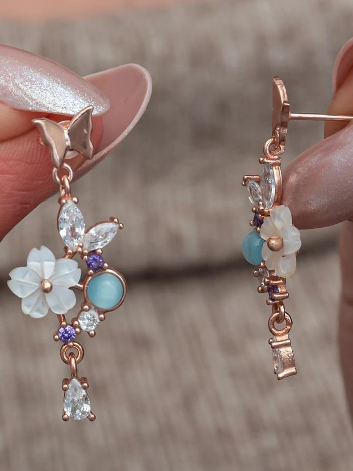 Lodie Silver Srebrne kolczyki-wkrętki z cyrkoniami rozmiar: onesize