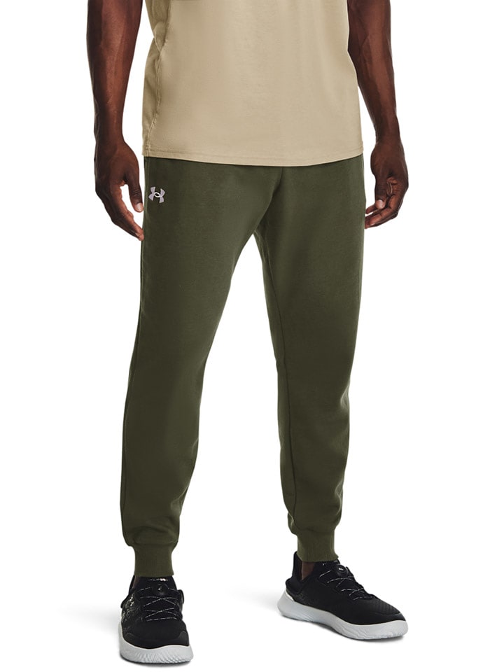 Under Armour Spodnie dresowe w kolorze khaki rozmiar: S