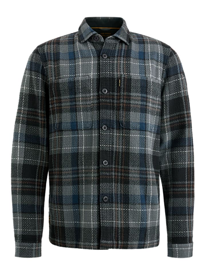 PME Legend Koszula w kolorze czarno-niebieskim rozmiar: XL