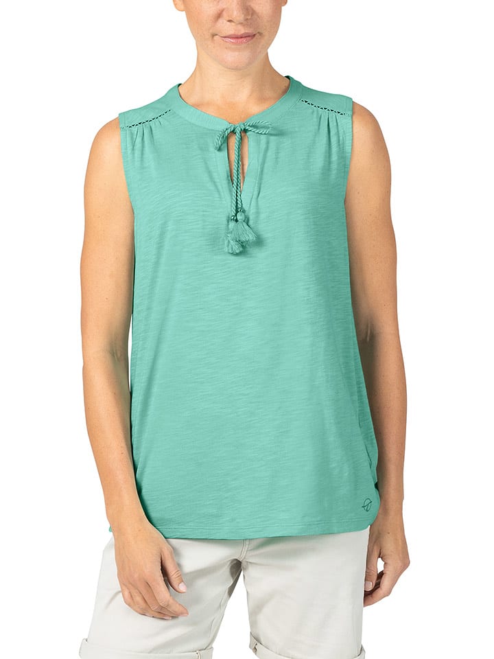 Timezone Top w kolorze turkusowym rozmiar: S