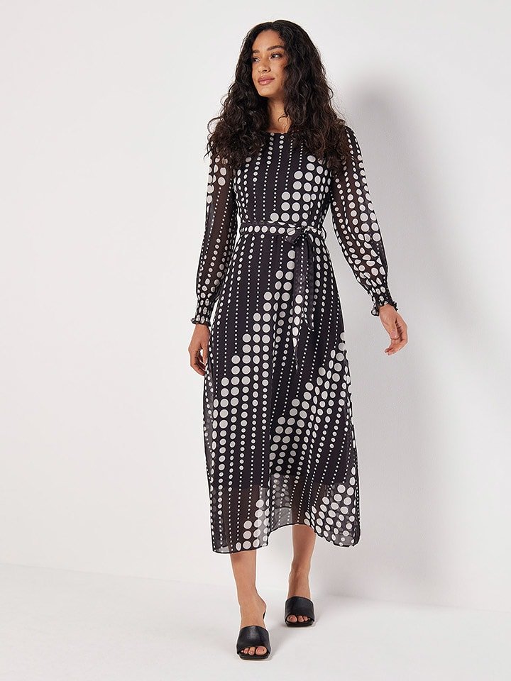 Apricot Sukienka w kolorze biało-ciemnofioletowym rozmiar: XS