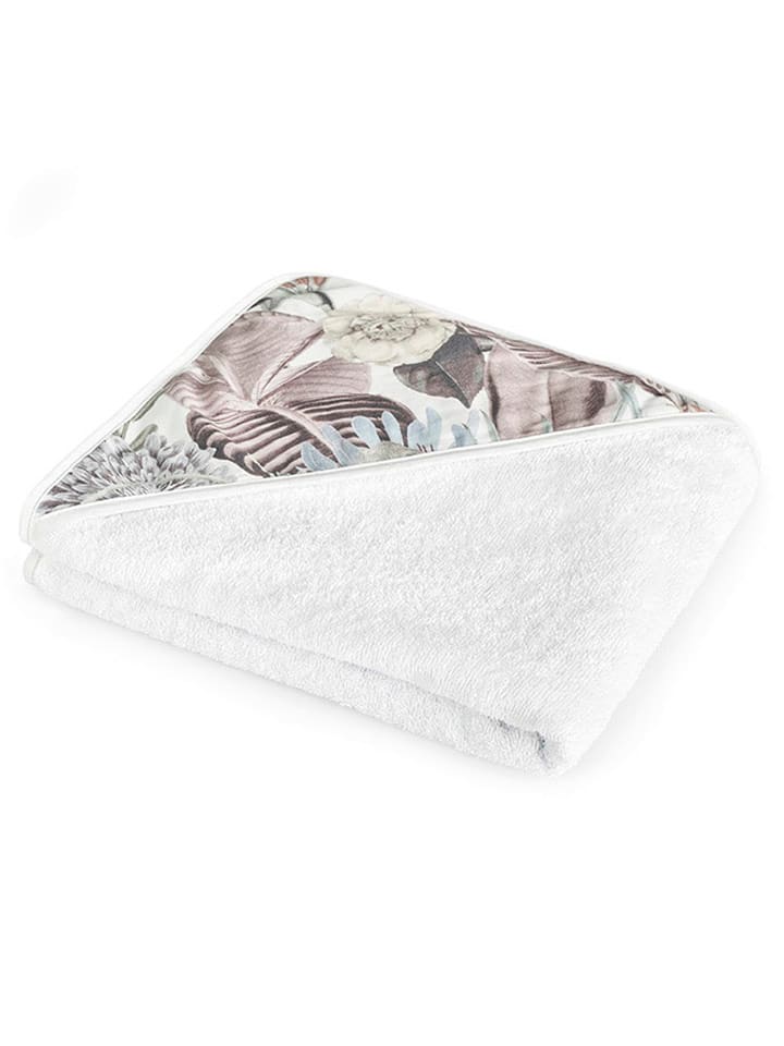 CXL by Christian Lacroix Ręcznik kąpielowy w kolorze białym z kapturem rozmiar: 70x70 cm