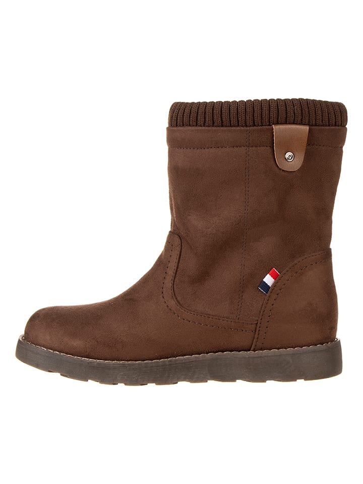 Freyling Botki zimowe w kolorze jasnobrązowym rozmiar: 41