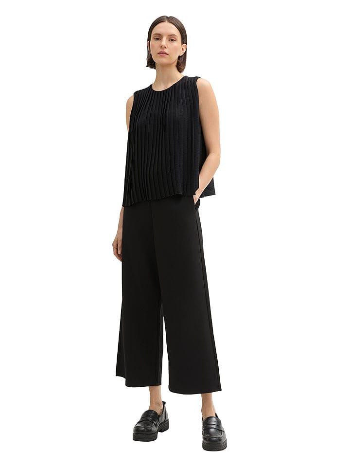 Tom Tailor Bluzka w kolorze czarnym rozmiar: 36