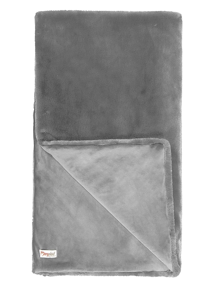 maryplaid Pled w kolorze szarym rozmiar: 130x160 cm