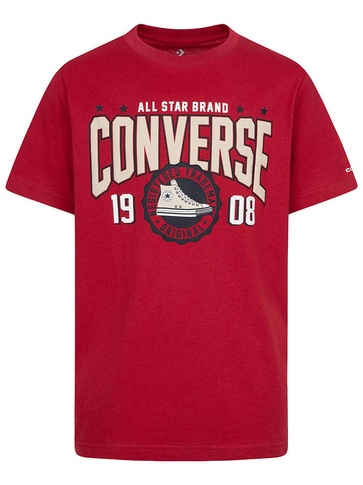 Converse Koszulka w kolorze czerwonym rozmiar: 158-170