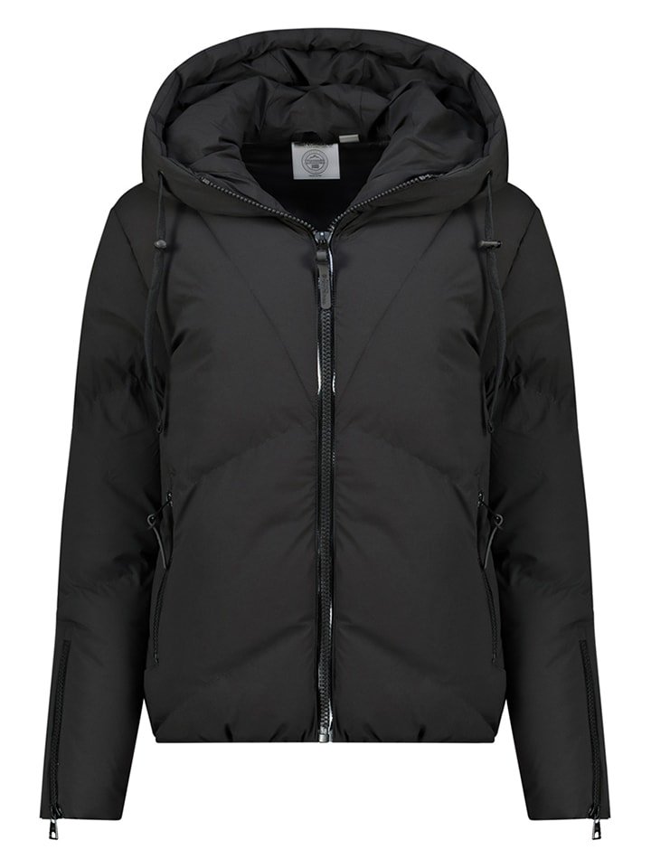 Geographical Norway Kurtka pikowana "Brenda" w kolorze czarnym rozmiar: 3XL