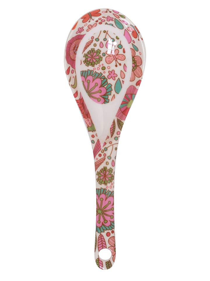 Overbeck and Friends Łyżka "Merle" w kolorze beżowo-jasnoróżowym do serwowania - 21,8 cm rozmiar: onesize