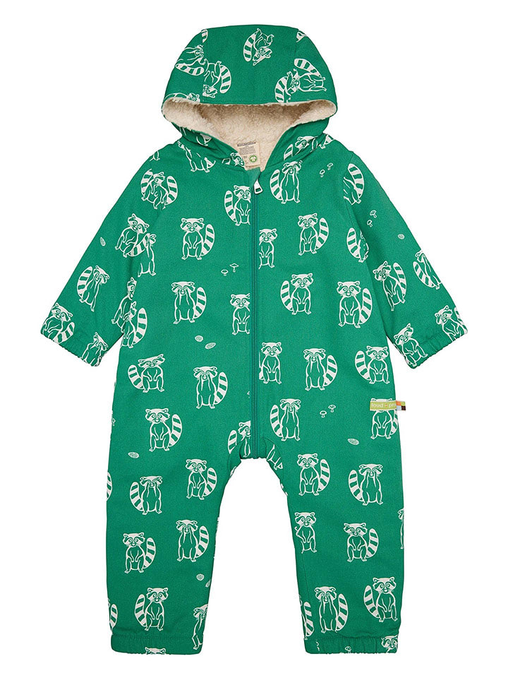 loud + proud Kombinezon w kolorze zielonym rozmiar: 74/80