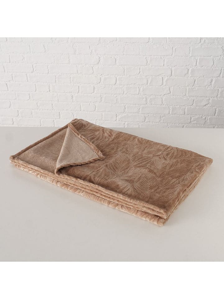 Boltze Koc "Arkki" w kolorze szarobrązowym - 160 x 130 cm rozmiar: onesize