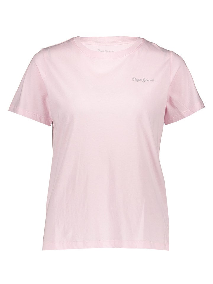 Pepe Jeans Koszulka w kolorze jasnoróżowym rozmiar: L