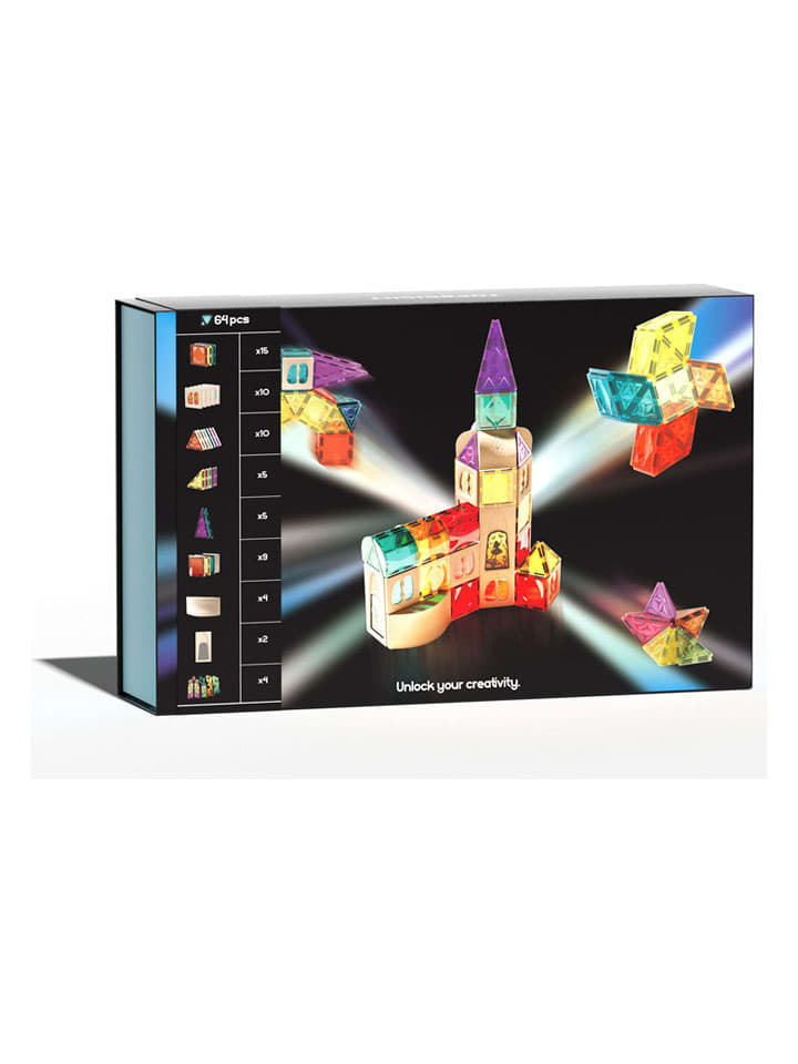 TOPBRIGHT Klocki magnetyczne "MagArt 64" - 3+ rozmiar: onesize