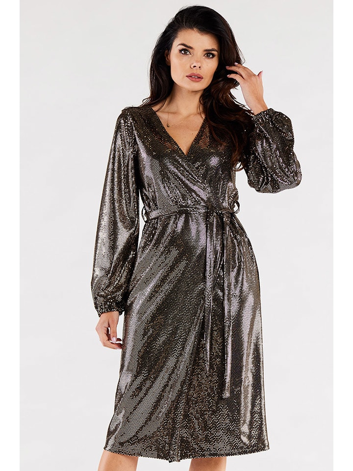 Awama Sukienka w kolorze antracytowym rozmiar: XL