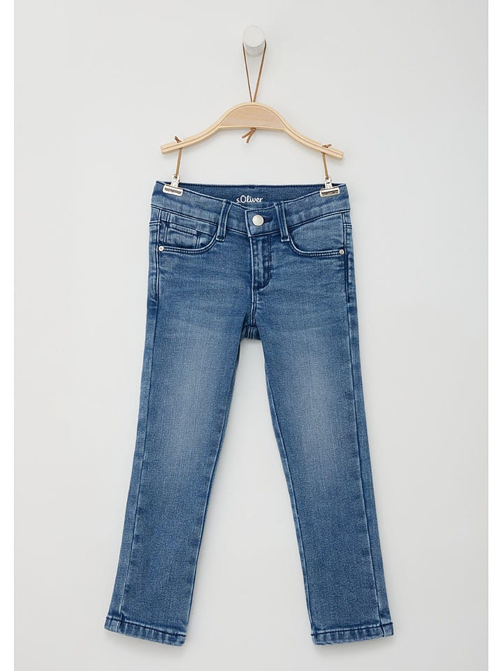 s.Oliver Dżinsy w kolorze niebieskim rozmiar: 140