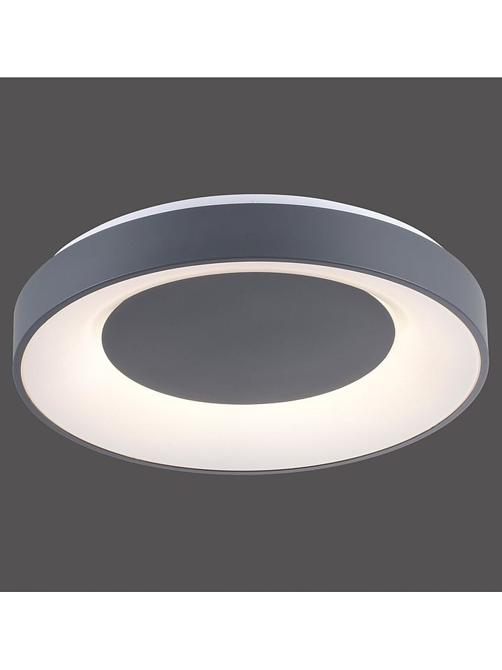 Paul Neuhaus Lampa sufitowa LED "Anika" w kolorze antracytowym - Ø 45 cm rozmiar: onesize