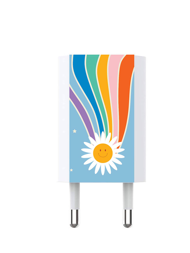 SWEET ACCESS Adapter USB w kolorze białym ze wzorem rozmiar: onesize