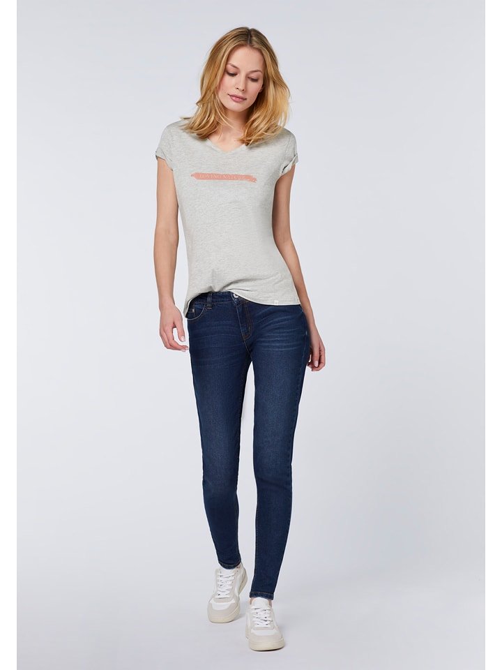 Detto Fatto Koszulka w kolorze szarym rozmiar: 40