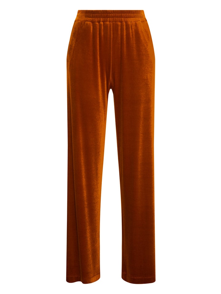 Seidensticker Spodnie w kolorze jasnobrązowym rozmiar: 34