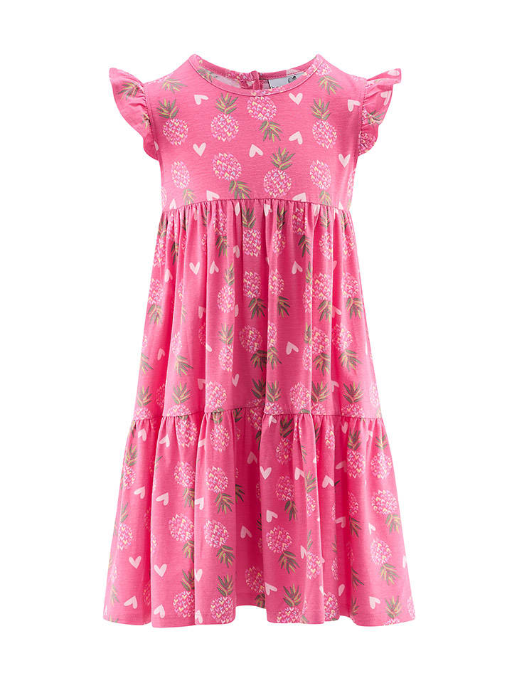 happy girls by Eisend Sukienka w kolorze różowym rozmiar: 104