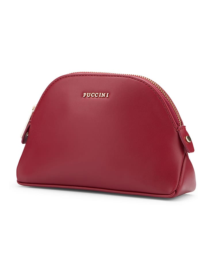 Puccini Kosmetyczka w kolorze czerwonym - 20,5 x 13,5 x 6 cm rozmiar: onesize