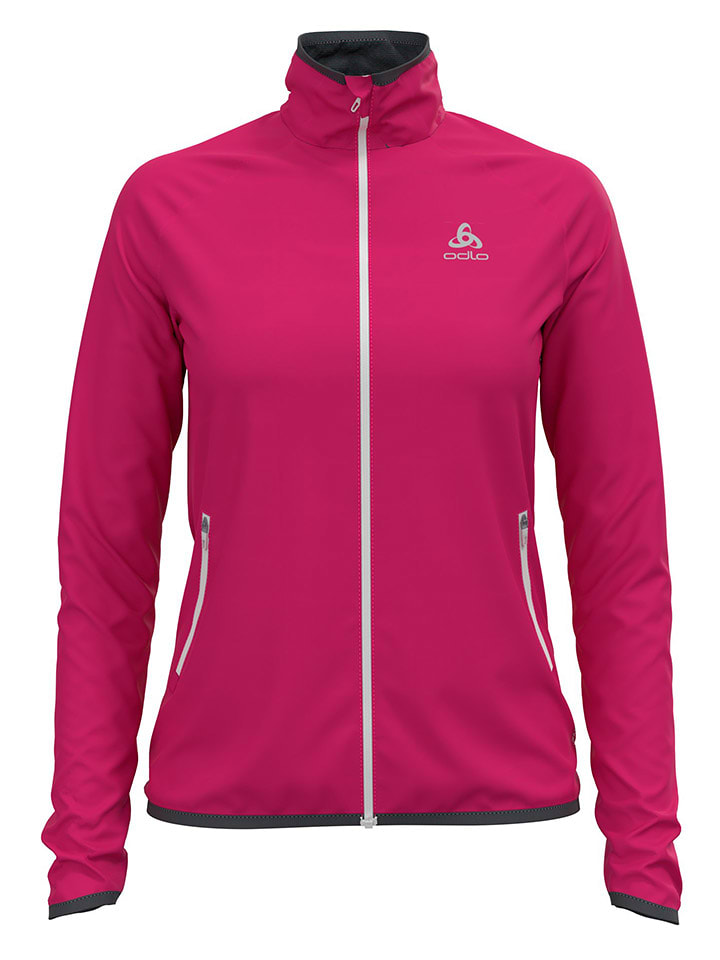 Odlo Kurtka polarowa "Carve Ceramiwarm" w kolorze różowym rozmiar: L