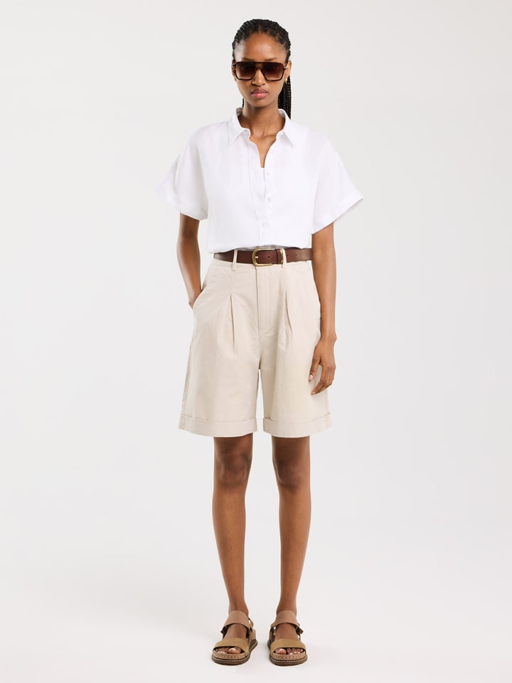 BIG STAR Bluzka w kolorze białym rozmiar: L