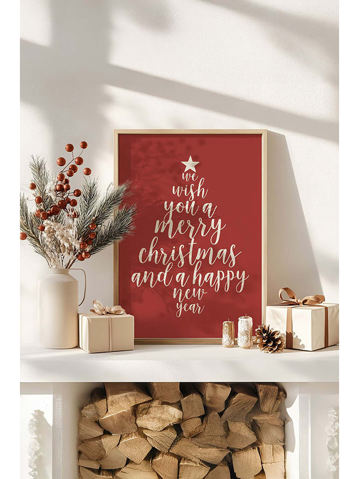 ABERTO DESIGN Druk artystyczny w ramce rozmiar: 33x48 cm