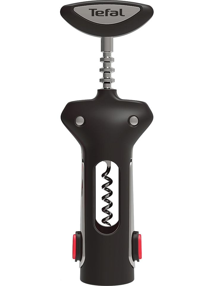 Tefal Korkociąg "Ingenio" w kolorze czarnym - dł. 23 cm rozmiar: onesize