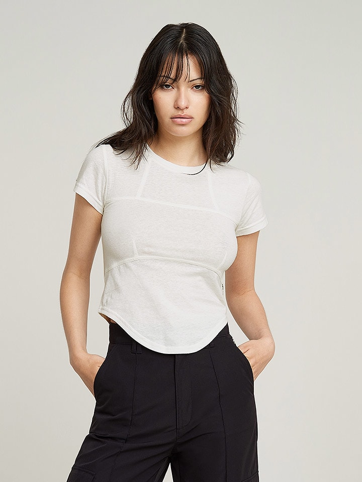 G-Star Koszulka w kolorze białym rozmiar: S